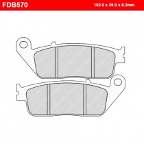 Колодки тормозные Ferodo FDB570EF