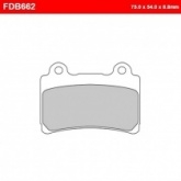 Колодки тормозные Ferodo FDB662P