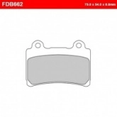 Колодки тормозные Ferodo FDB662P