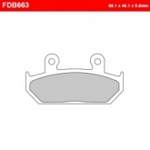 Колодки тормозные Ferodo FDB663P