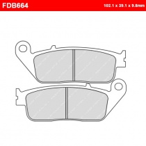 Колодки тормозные Ferodo FDB664P