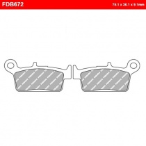 Колодки тормозные Ferodo FDB672AG