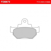 Колодки тормозные Ferodo FDB673P