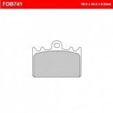 Колодки тормозные Ferodo FDB741P
