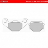 Колодки тормозные Ferodo FDB828P