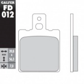 Колодки тормозные Galfer FD012G1050