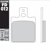 Колодки тормозные Galfer FD012G1054