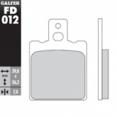 Колодки тормозные Galfer FD012G1371