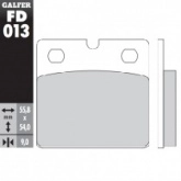 Колодки тормозные Galfer FD013G1370