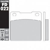 Колодки тормозные Galfer FD022G1054