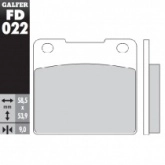 Колодки тормозные Galfer FD022G1054