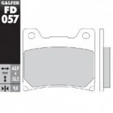 Колодки тормозные Galfer FD057G1371