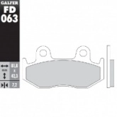 Колодки тормозные Galfer FD063G1050