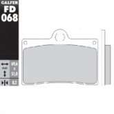 Колодки тормозные Galfer FD068G1370