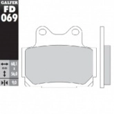 Колодки тормозные Galfer FD069G1370