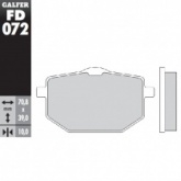 Колодки тормозные Galfer FD072G1054