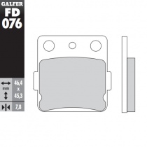 Колодки тормозные Galfer FD076G1054