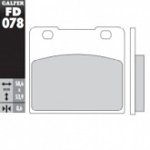 Колодки тормозные Galfer FD078G1054