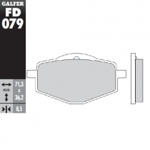 Колодки тормозные Galfer FD079G1370
