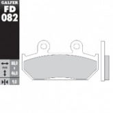 Колодки тормозные Galfer FD082G1054