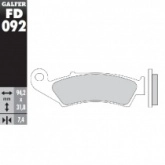 Колодки тормозные Galfer FD092G1396