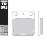 Колодки тормозные Galfer FD095G1396