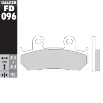 Колодки тормозные Galfer FD096G1054