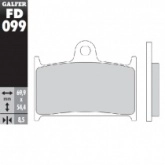 Колодки тормозные Galfer FD099G1054