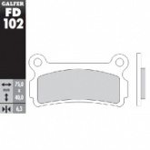 Колодки тормозные Galfer FD102G1805
