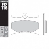 Колодки тормозные Galfer FD118G1370
