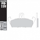 Колодки тормозные Galfer FD119G1054