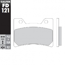 Колодки тормозные Galfer FD121G1054