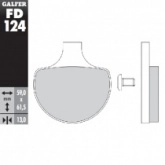 Колодки тормозные Galfer FD124G1054