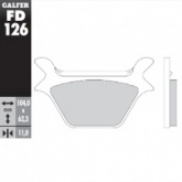 Колодки тормозные Galfer FD126G1651