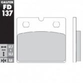 Колодки тормозные Galfer FD137G1054