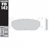 Колодки тормозные Galfer FD142G1370