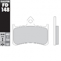 Колодки тормозные Galfer FD148G1370