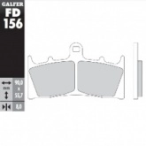 Колодки тормозные Galfer FD156G1375