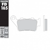 Колодки тормозные Galfer FD165G1054