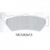 Колодки тормозные Galfer FD172G1054