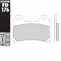 Колодки тормозные Galfer FD176G1370