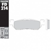 Колодки тормозные Galfer FD214G1380