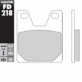 Колодки тормозные Galfer FD218G1054