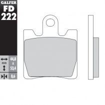 Колодки тормозные Galfer FD222G1054
