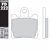 Колодки тормозные Galfer FD222G1380