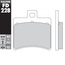 Колодки тормозные Galfer FD228G1054