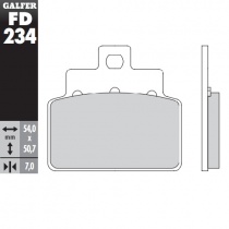 Колодки тормозные Galfer FD234G1054