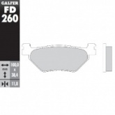 Колодки тормозные Galfer FD260G1050