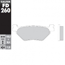 Колодки тормозные Galfer FD260G1050
