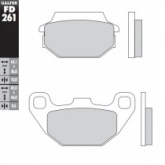 Колодки тормозные Galfer FD261G1054
